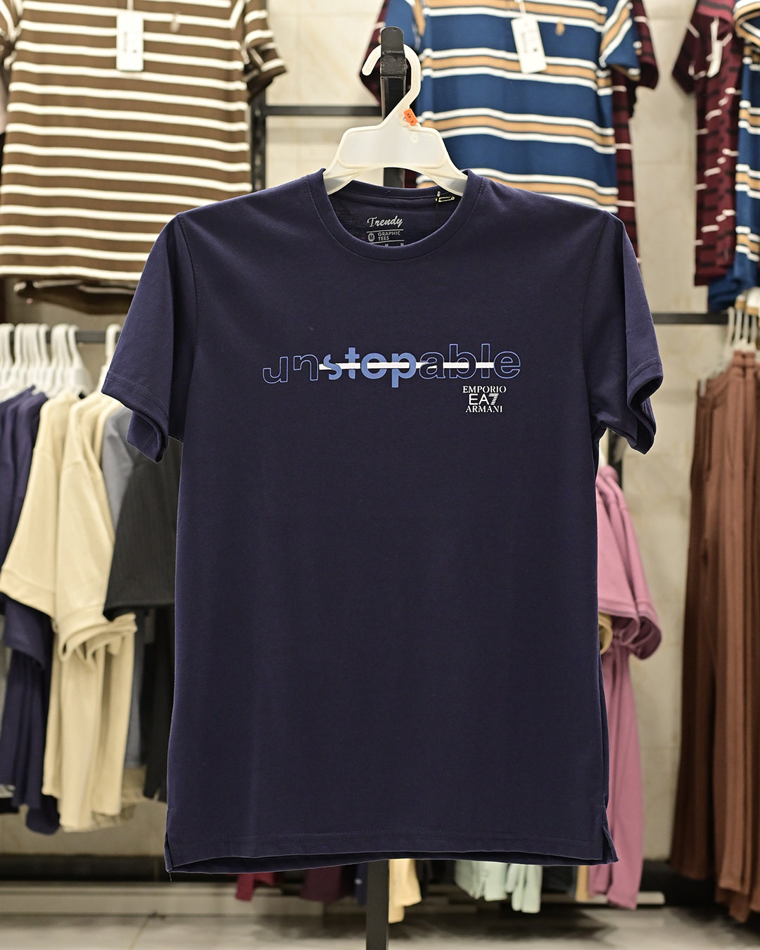 Men's Chest Print T-Shirt