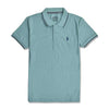 Men's Branded Polo - Mint Green