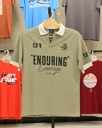 Men's Drop Shoulder Polo