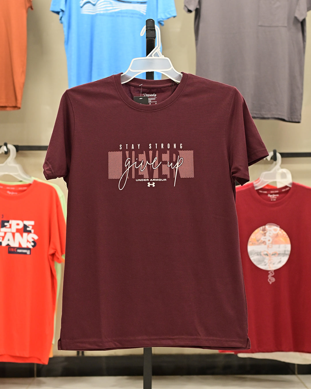 Men's Chest Print T-Shirt
