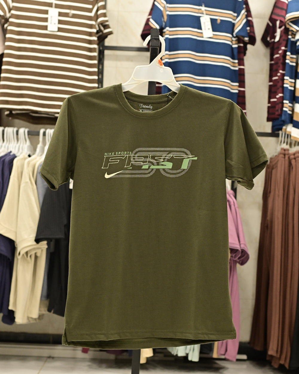 Men's Chest Print T-Shirt