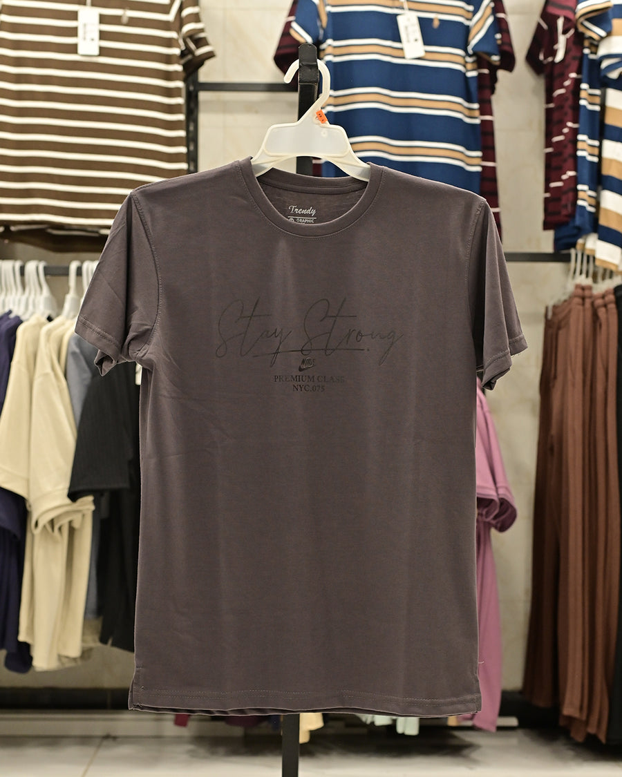 Men's Chest Print T-Shirt