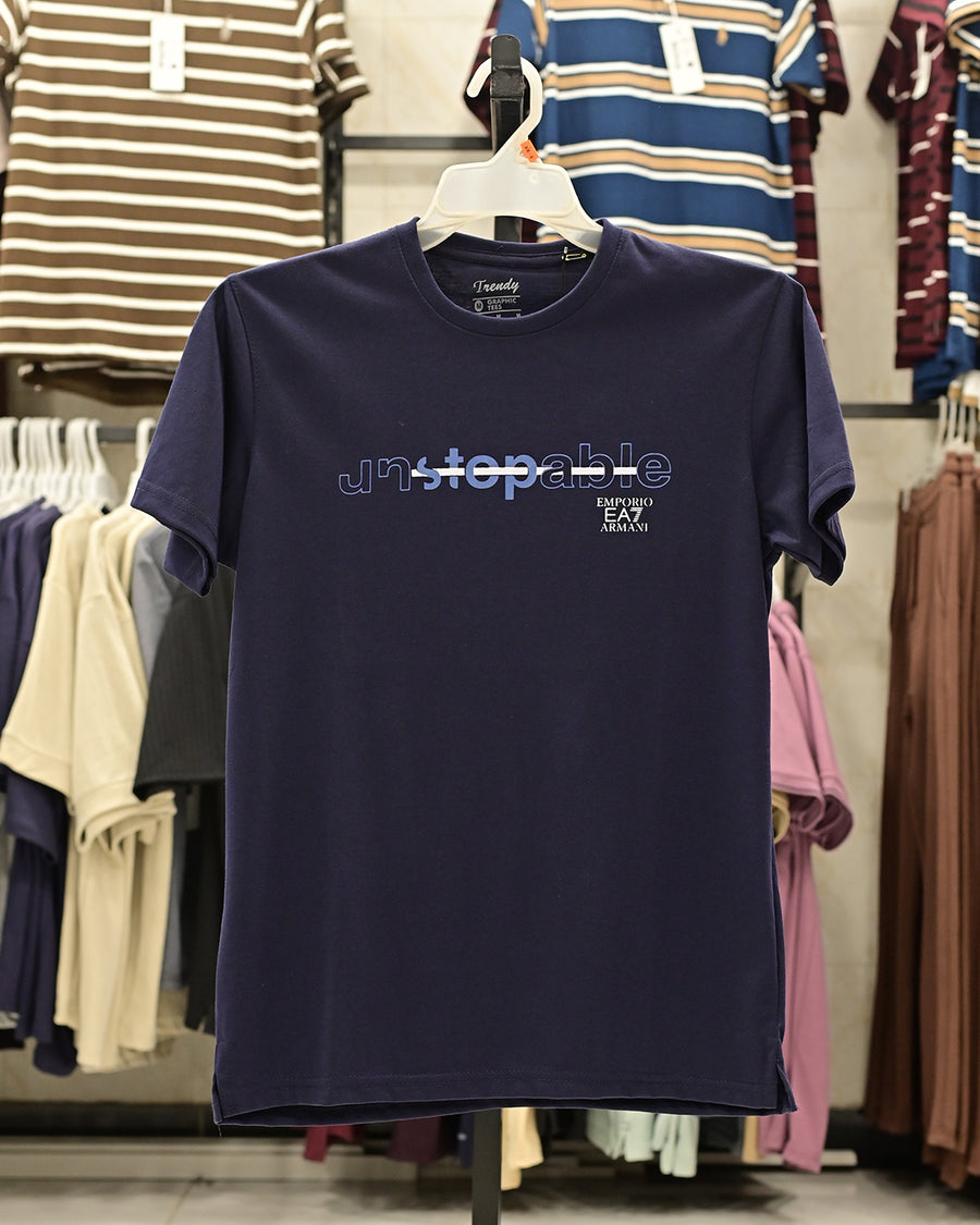 Men's Chest Print T-Shirt