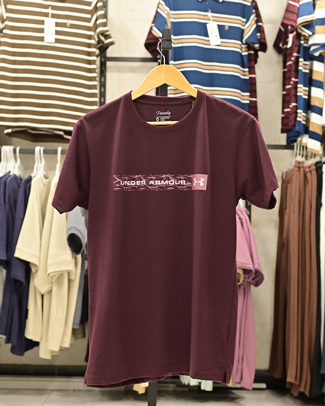 Men's Chest Print T-Shirt