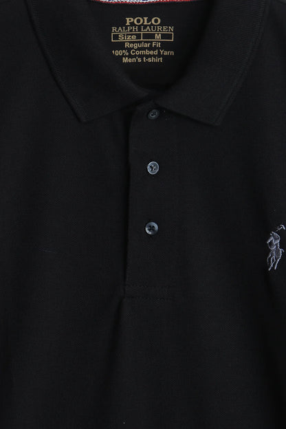 Men's Branded Polo - Black