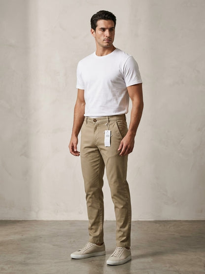 Men’s Slim Fit Cotton Pants