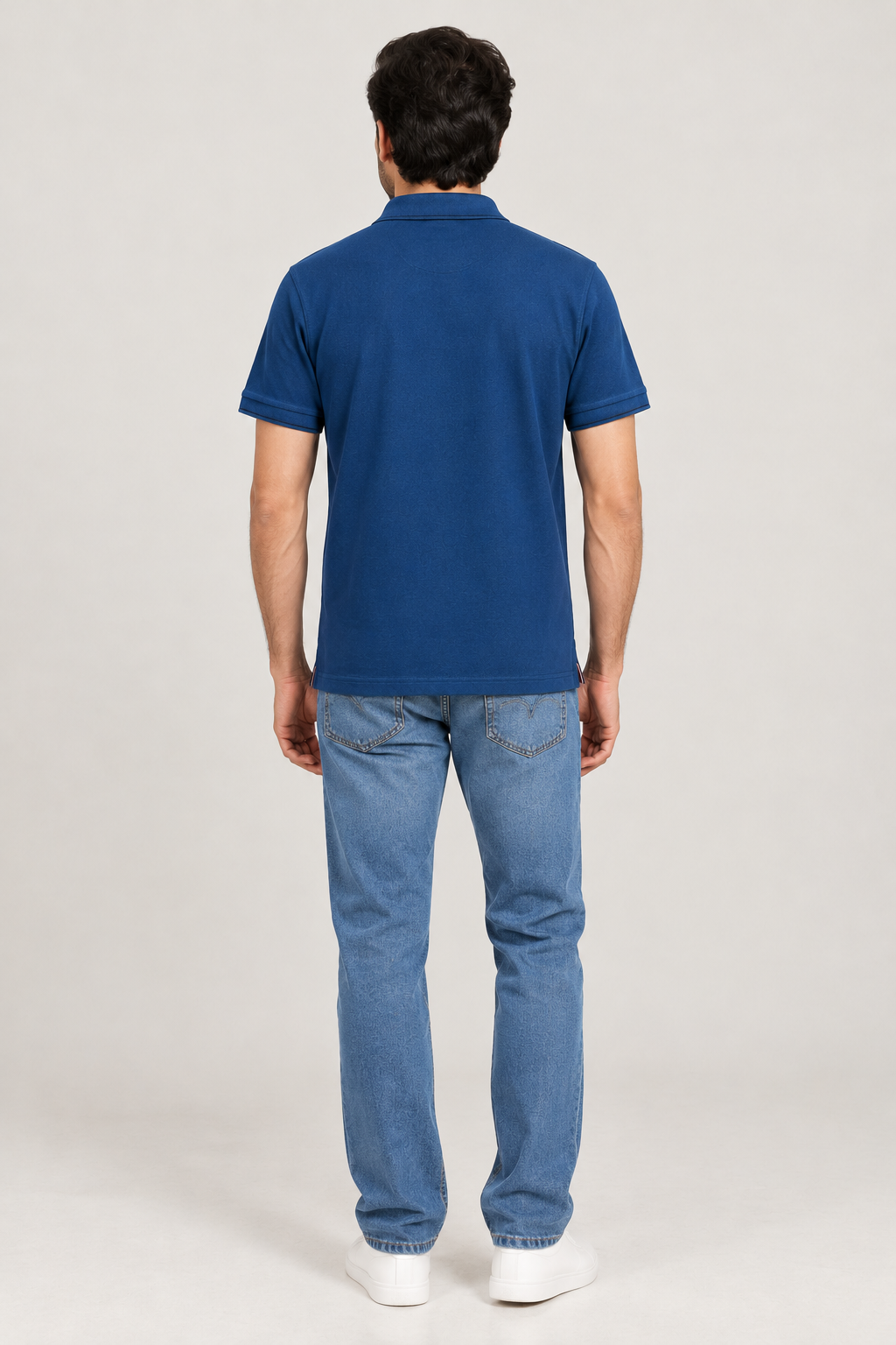 Men’s Teal Blue Polo T-Shirt