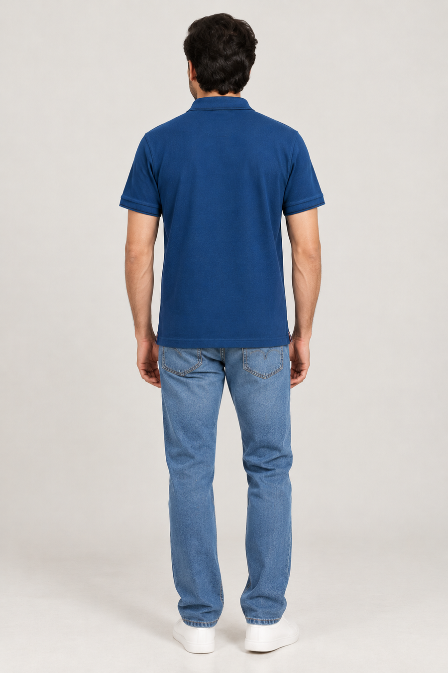 Men’s Teal Blue Polo T-Shirt