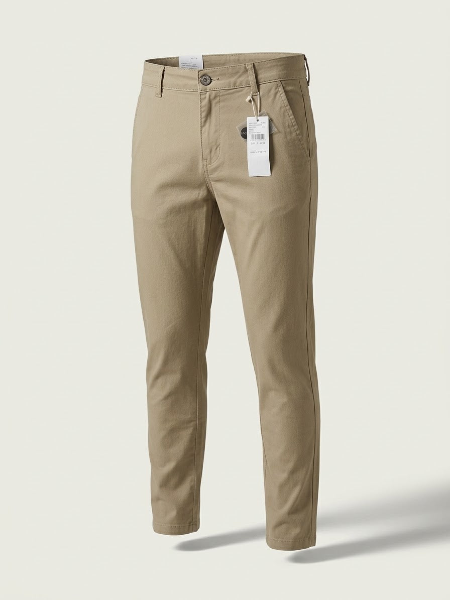 Men’s Slim Fit Cotton Pants