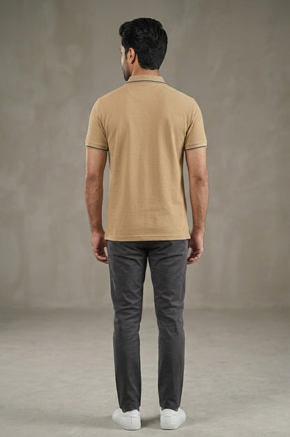 Men's classi mustard Polo T-Shirt