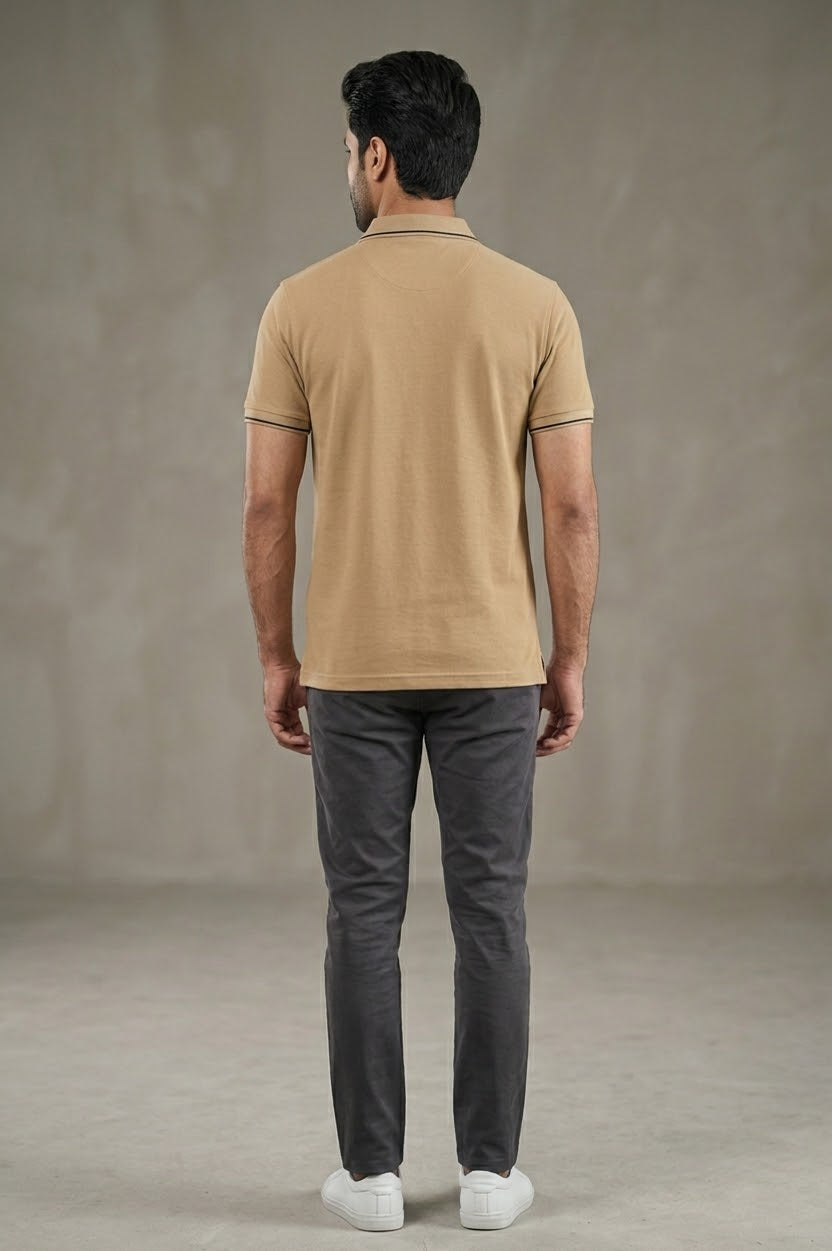 Men's classi mustard Polo T-Shirt