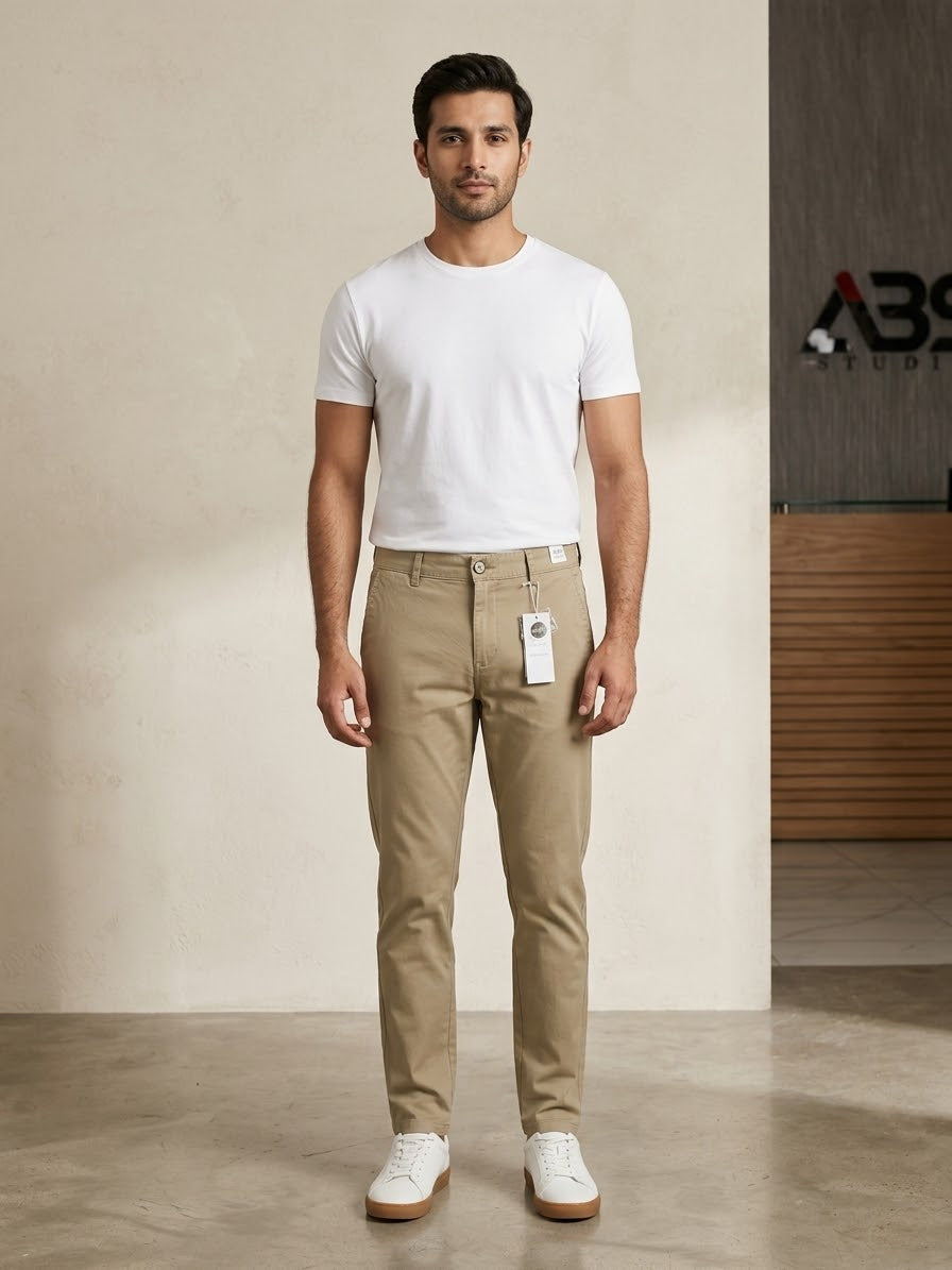 Men’s Slim Fit Cotton Pants