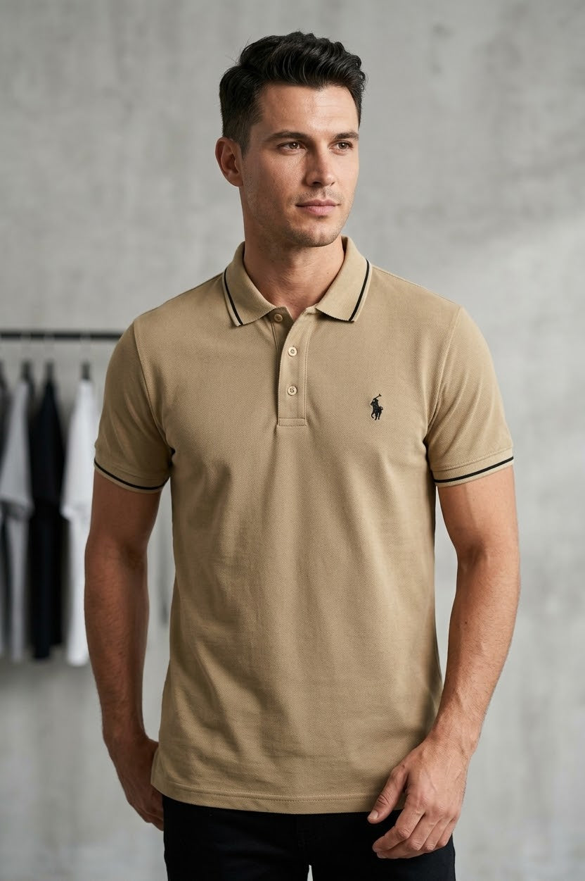 Men's classi mustard Polo T-Shirt