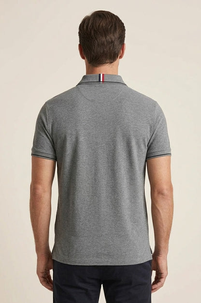 Men's classi Grey Polo T-Shirt