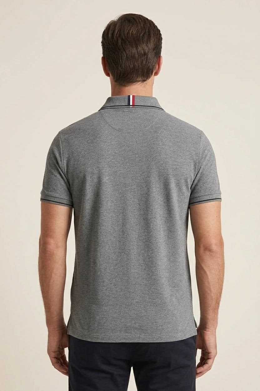 Men's classi Grey Polo T-Shirt