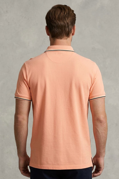 Men's classi peach Polo T- Shirt