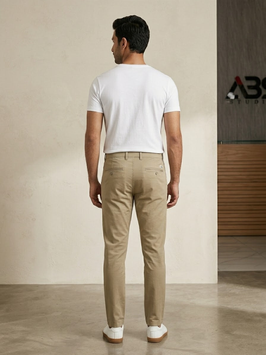 Men’s Slim Fit Cotton Pants